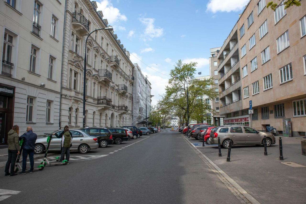 Warszawa, Centrum, Wiejska 15, Kamienica Apartment Екстериор снимка